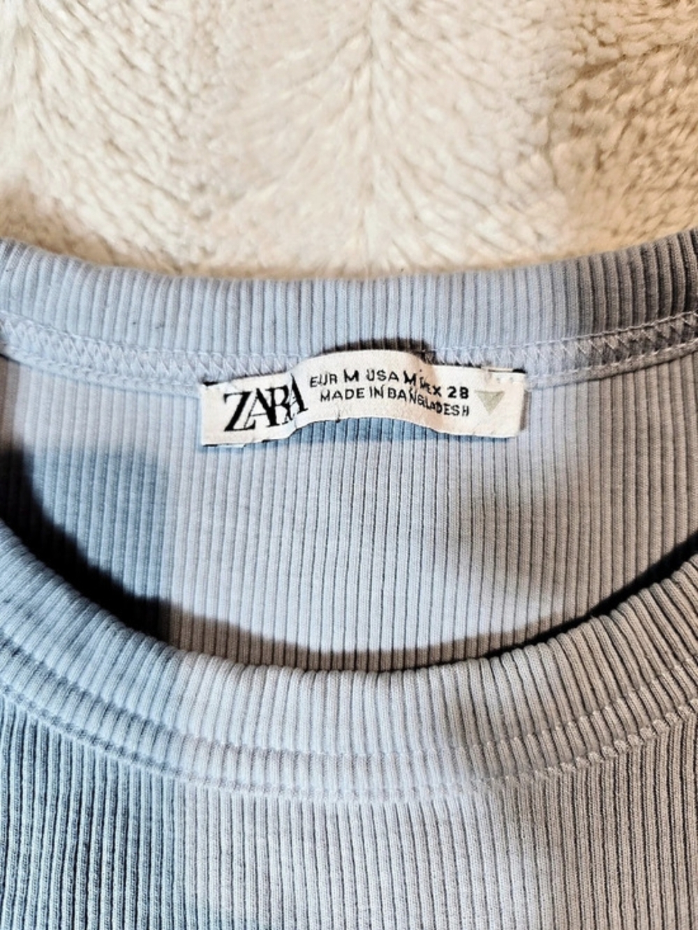 Zara | Ribbed Tee - Picture 4 of 5